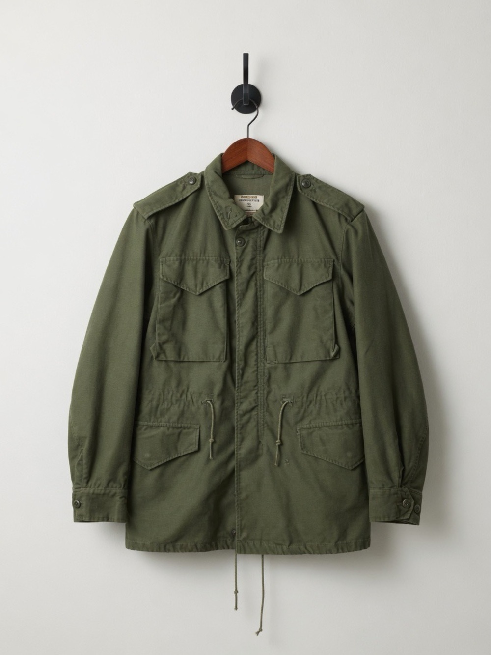 Vintage US Army M-1951 Field Jacket Coat OG-107 X-Small Regular Korean War Era
